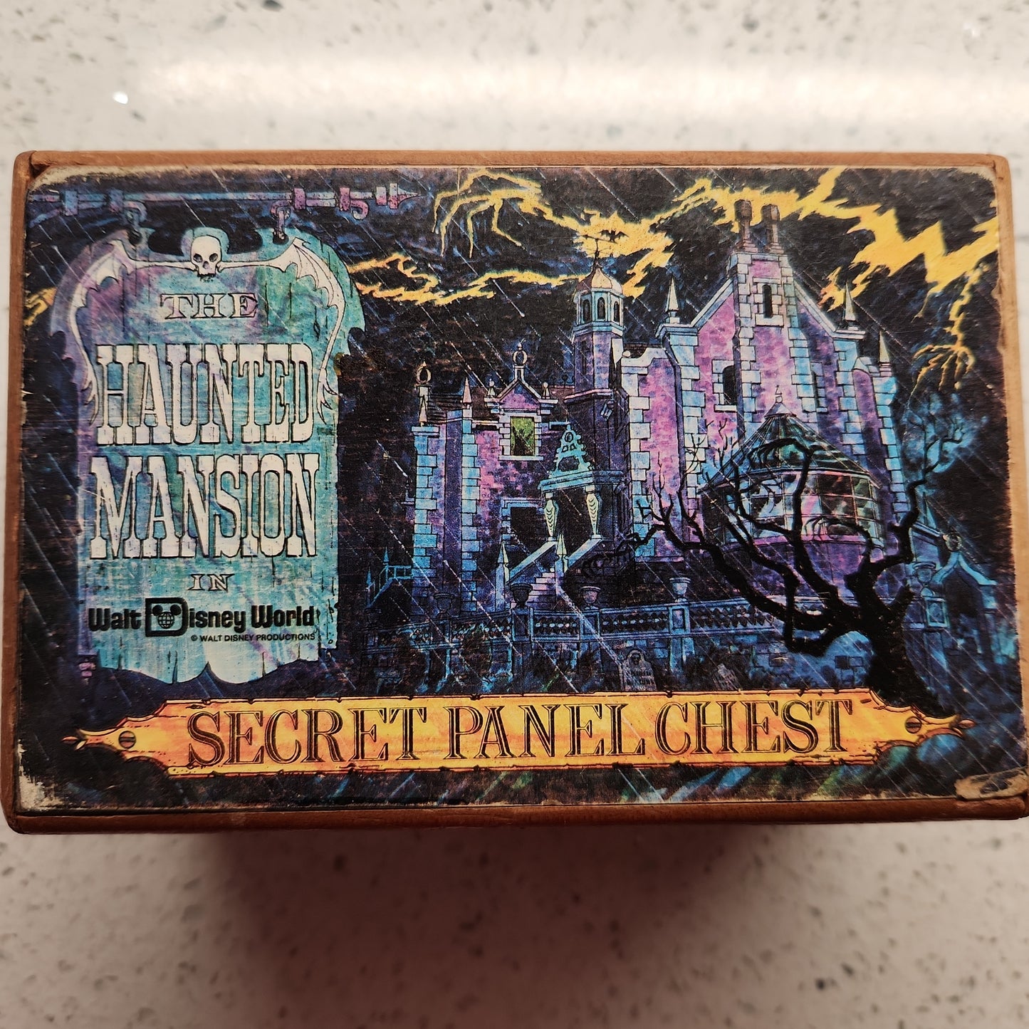 Disney Haunted Mansion Secret Panel Chest